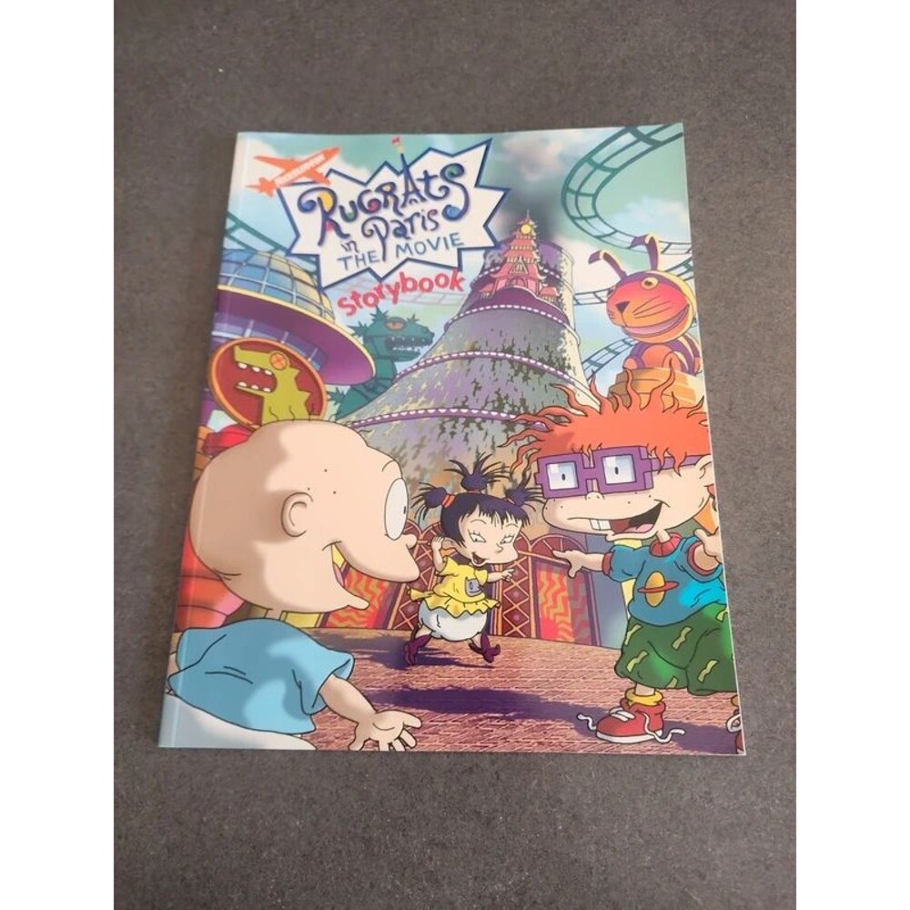 NOS Vintage Rugrats in Paris The Movie Storybook Paperback 2000 Nickelodeon New